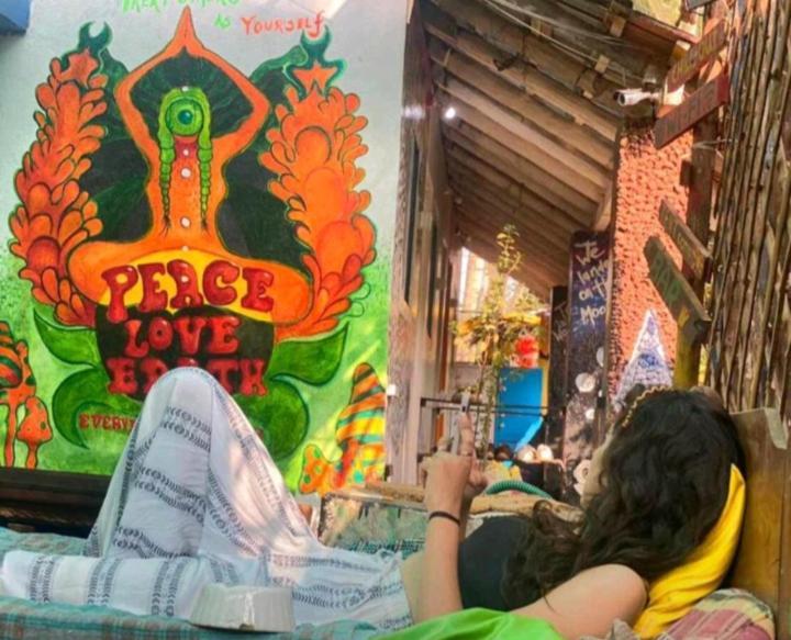 Hippie Hostel Or Goamazing Hostel 安君纳 外观 照片
