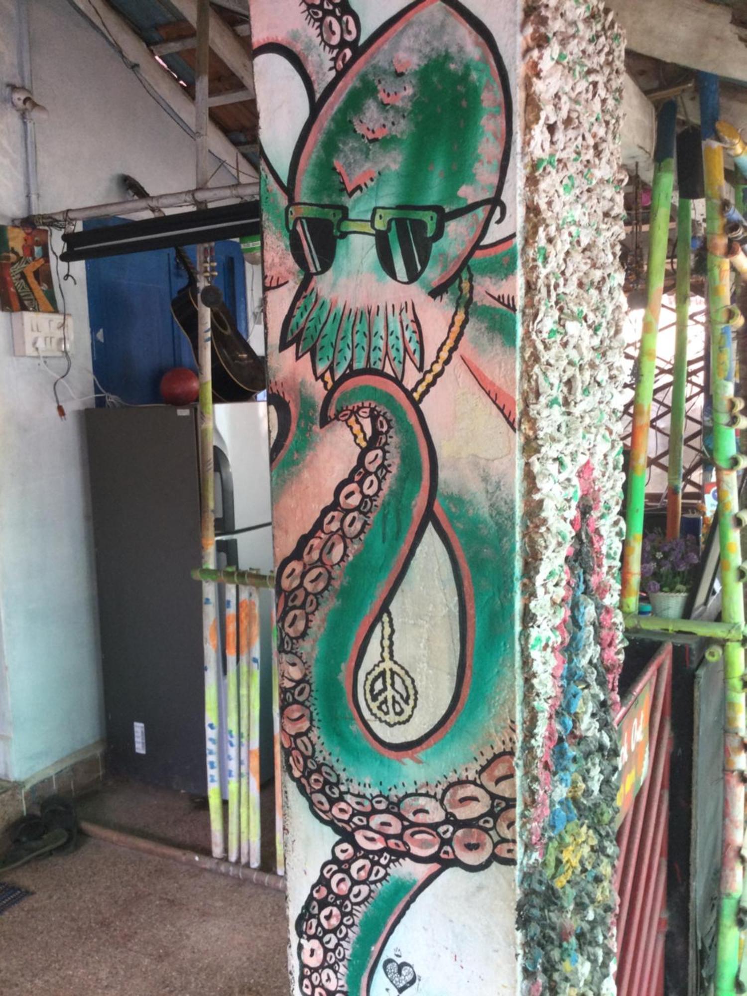 Hippie Hostel Or Goamazing Hostel 安君纳 外观 照片